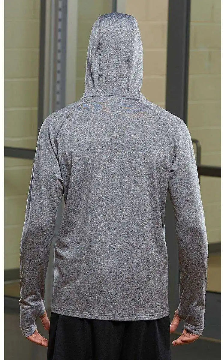 Augusta 4762 Zeal Hoody - Graphite Heather Lime