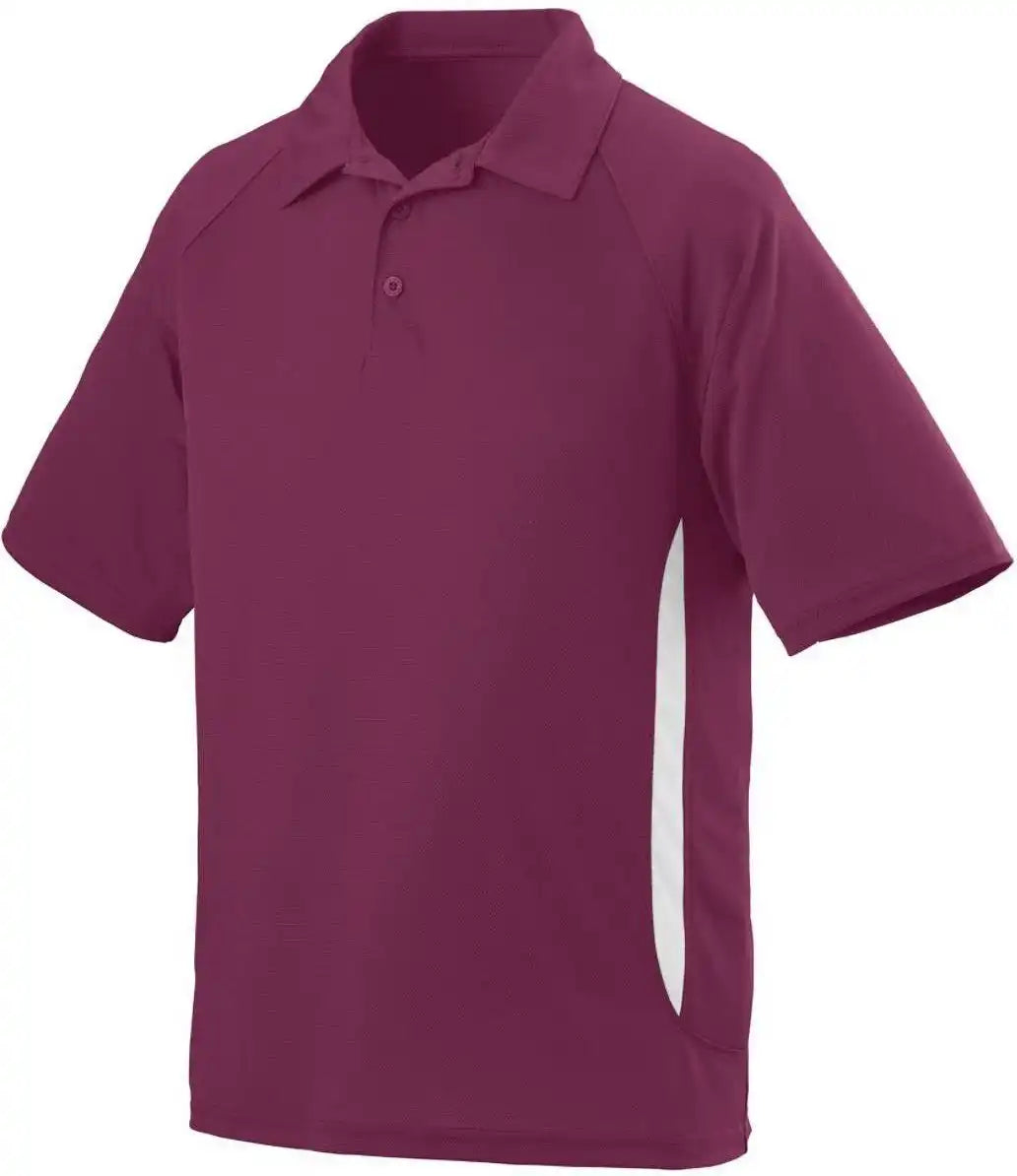 Augusta 5005 Mission Sport Shirt Maroon White