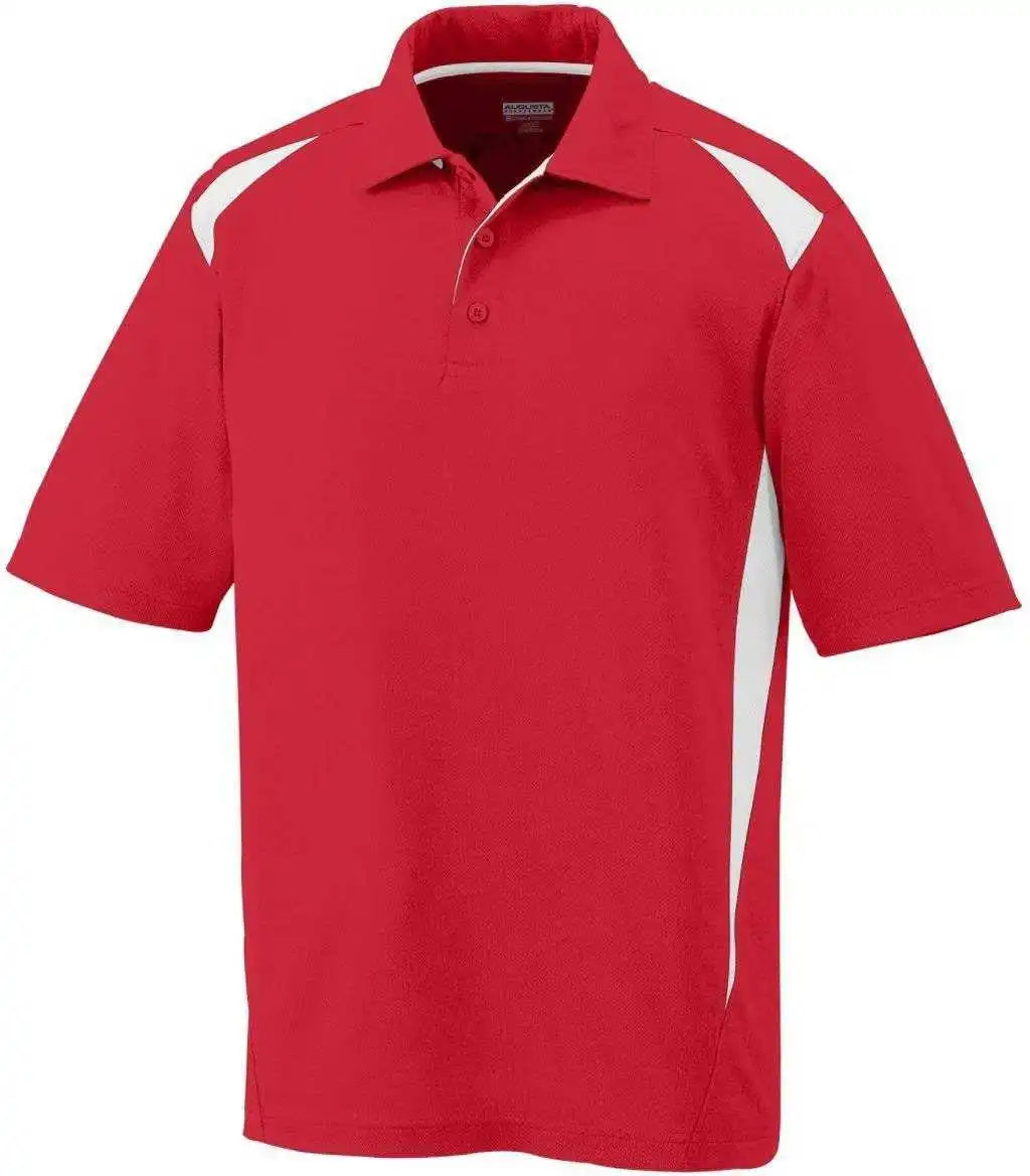 Augusta 5012 Premier Sport Shirt - Red White