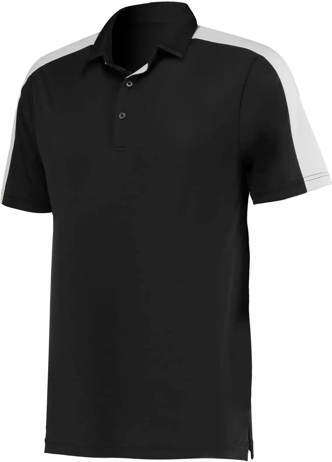 Augusta 5028 Two-tone Vital Polo - Black White
