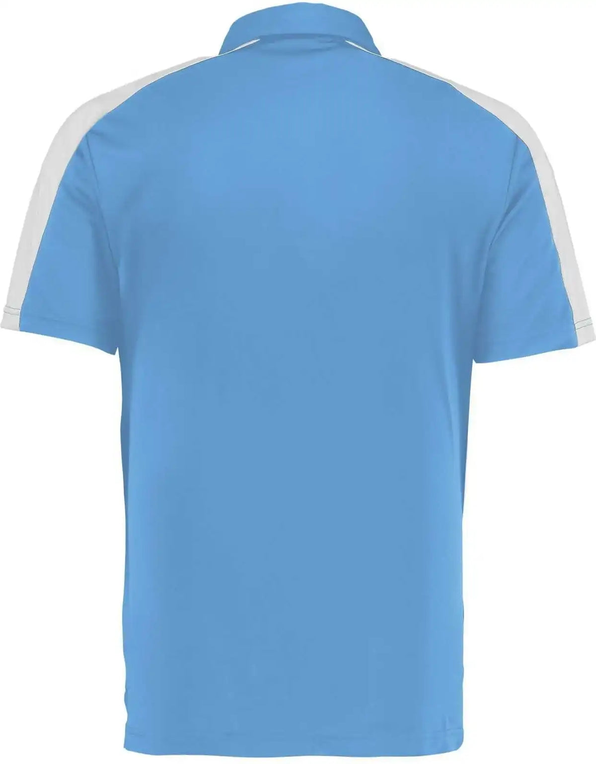 Augusta 5028 Two Tone Vital Polo Columbia Blue White