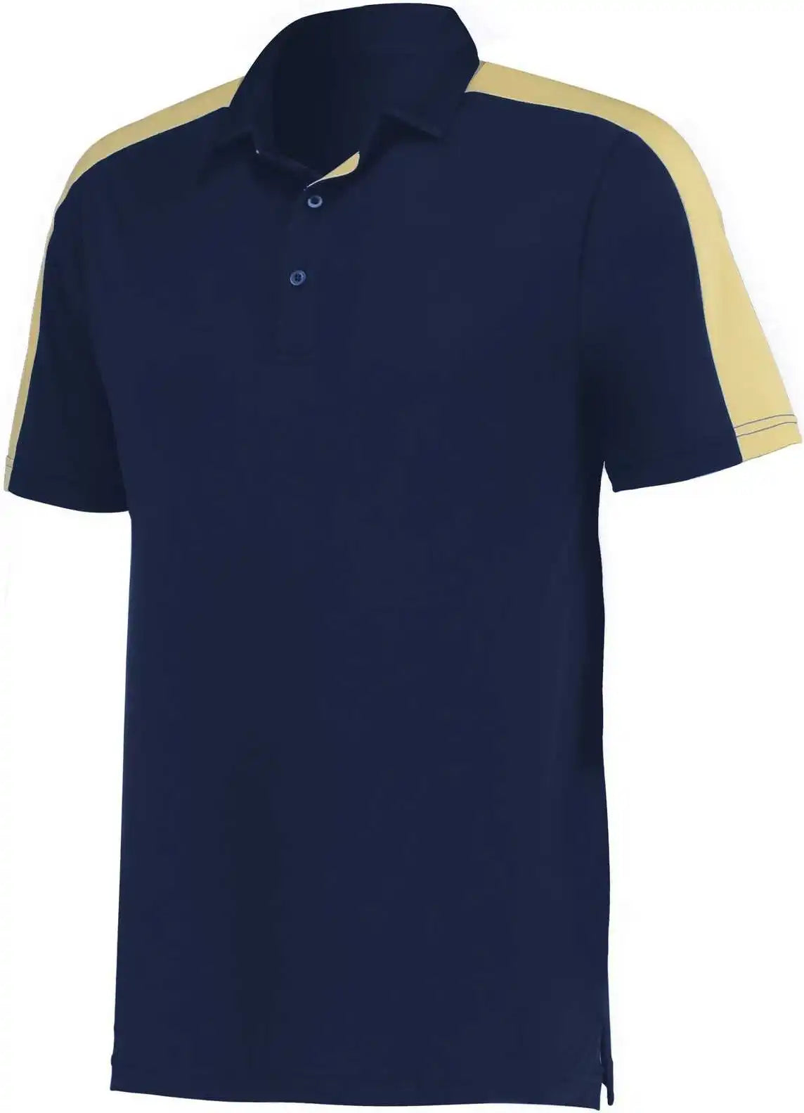 Augusta 5028 Two-tone Vital Polo - Navy Vegas Gold