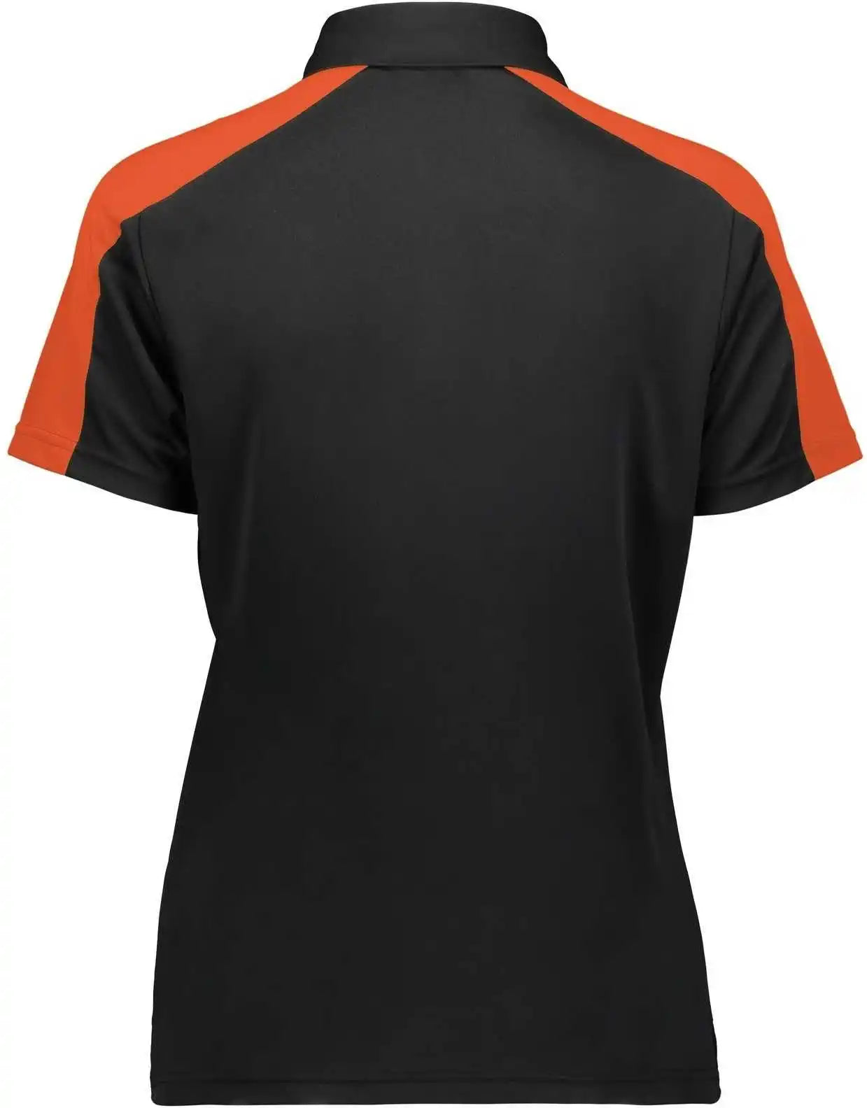 Augusta 5029 Women’s Two Tone Vital Polo Black Orange