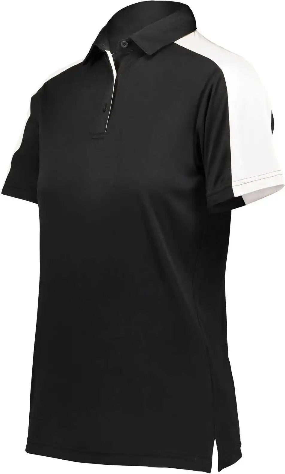 Augusta 5029 Women’s Two-tone Vital Polo - Black White