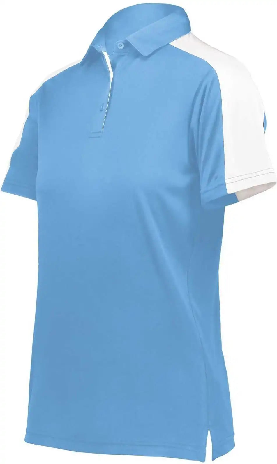 Augusta 5029 Women’s Two-tone Vital Polo - Columbia Blue White