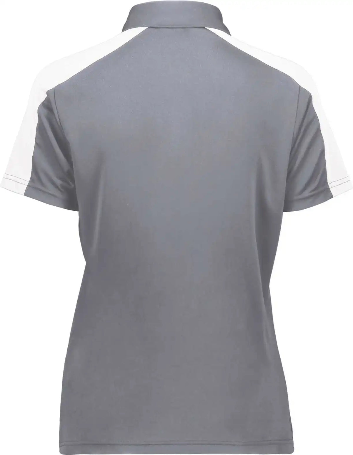Augusta 5029 Women’s Two Tone Vital Polo Graphite White