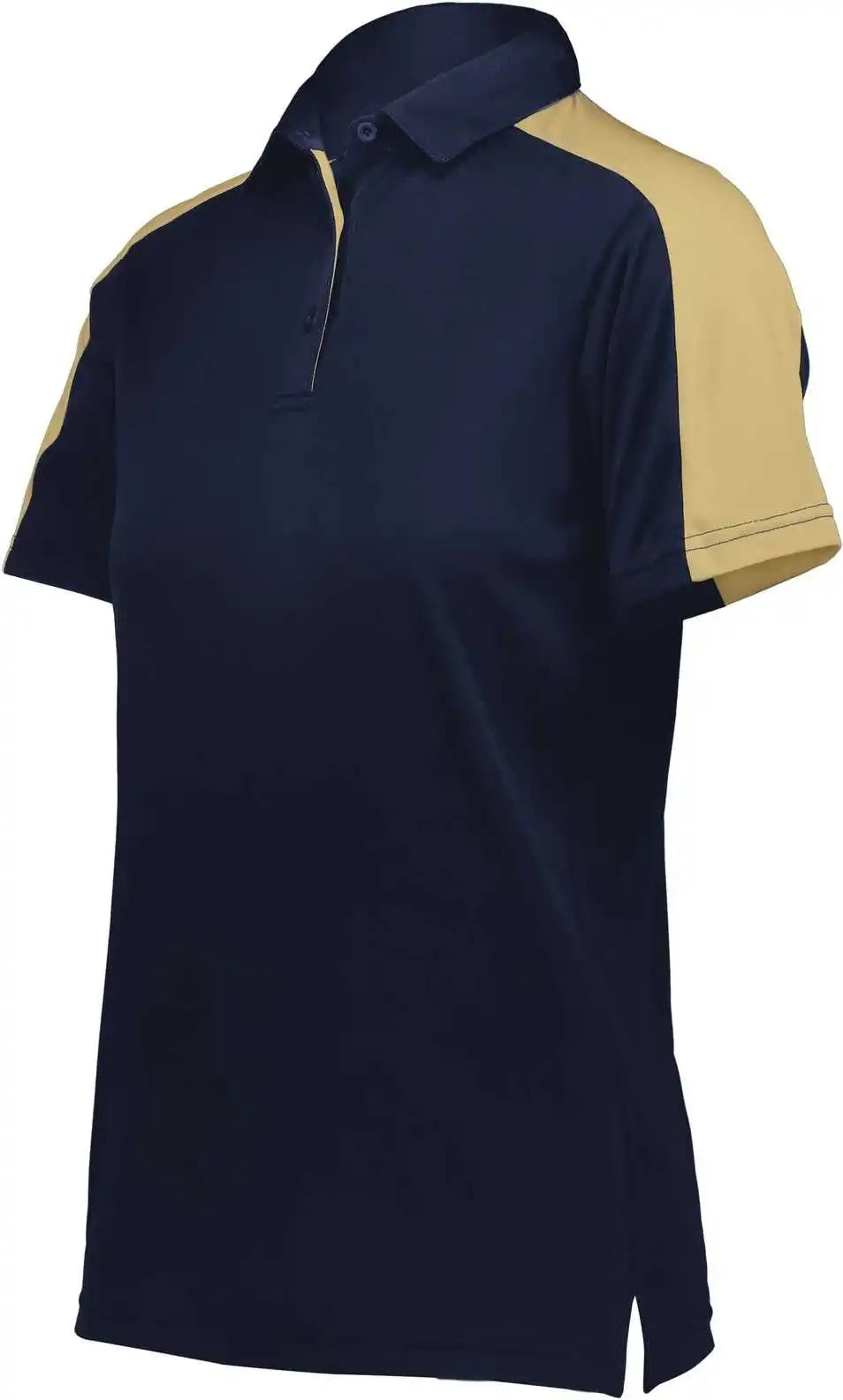 Augusta 5029 Women’s Two-tone Vital Polo - Navy Vegas Gold