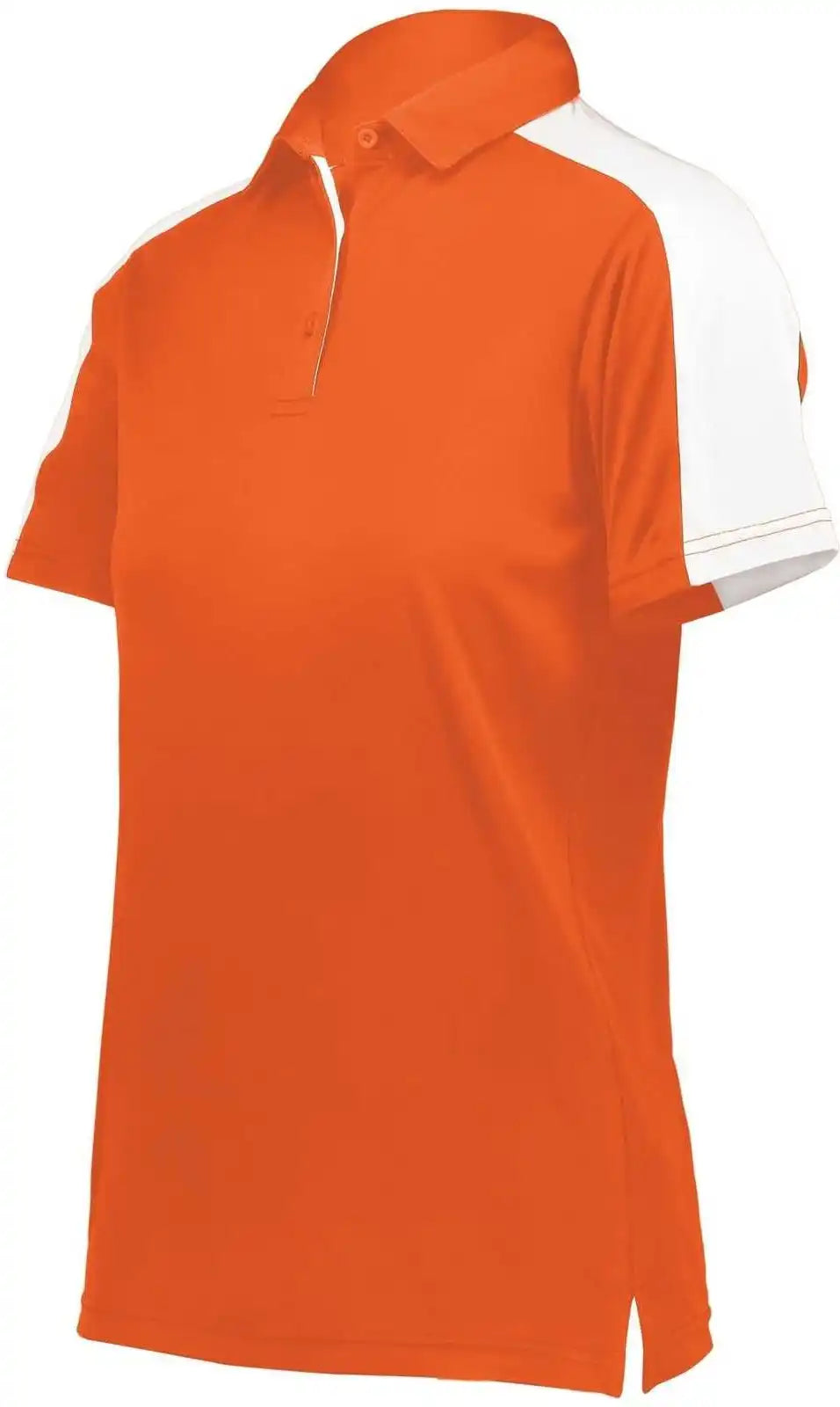 Augusta 5029 Women’s Two Tone Vital Polo Orange White
