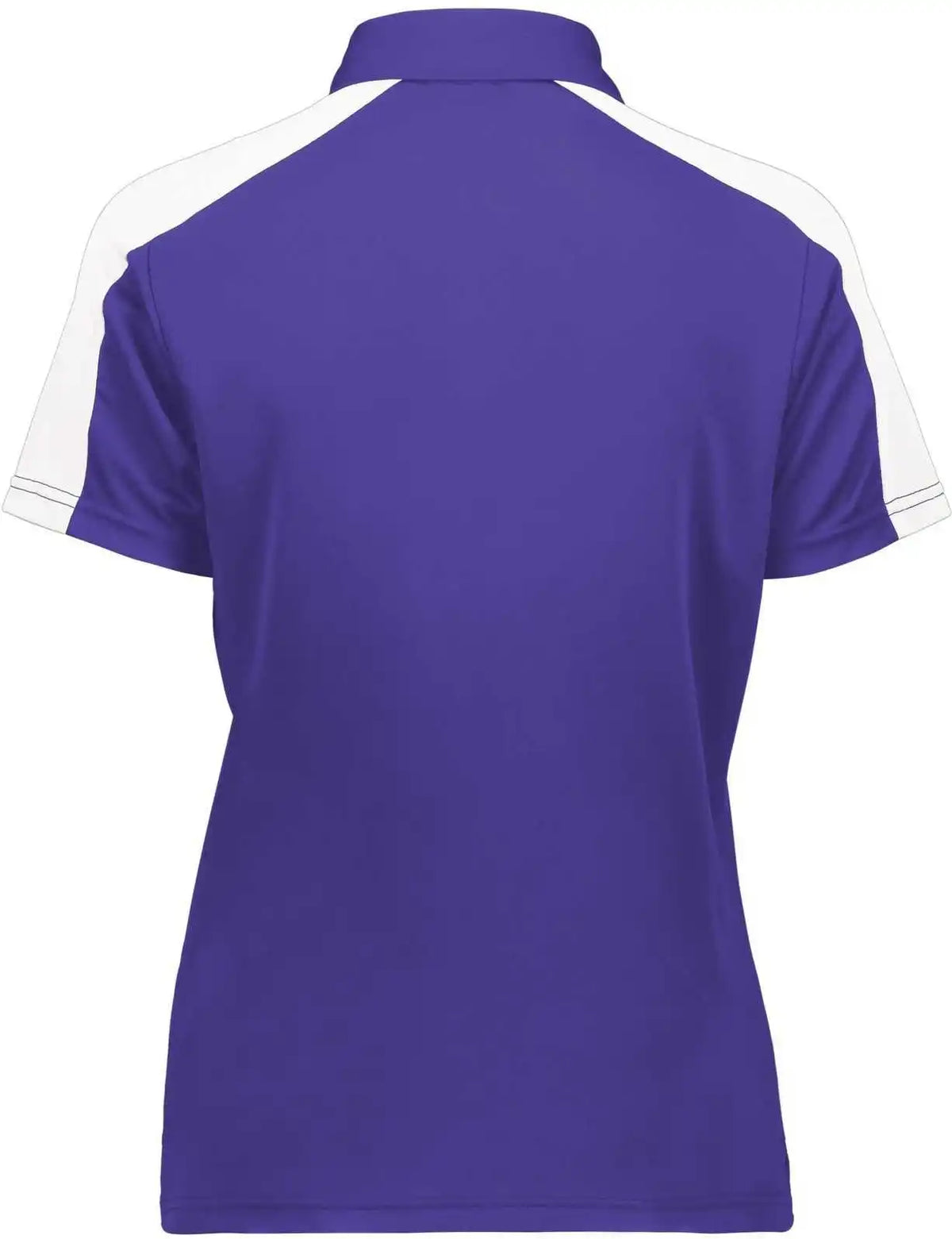 Augusta 5029 Women’s Two Tone Vital Polo Purple White
