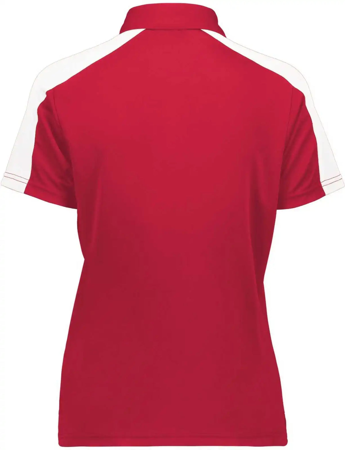 Augusta 5029 Women’s Two Tone Vital Polo Scarlet White