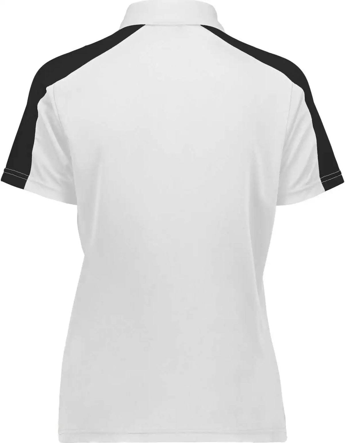 Augusta 5029 Women’s Two Tone Vital Polo White Black