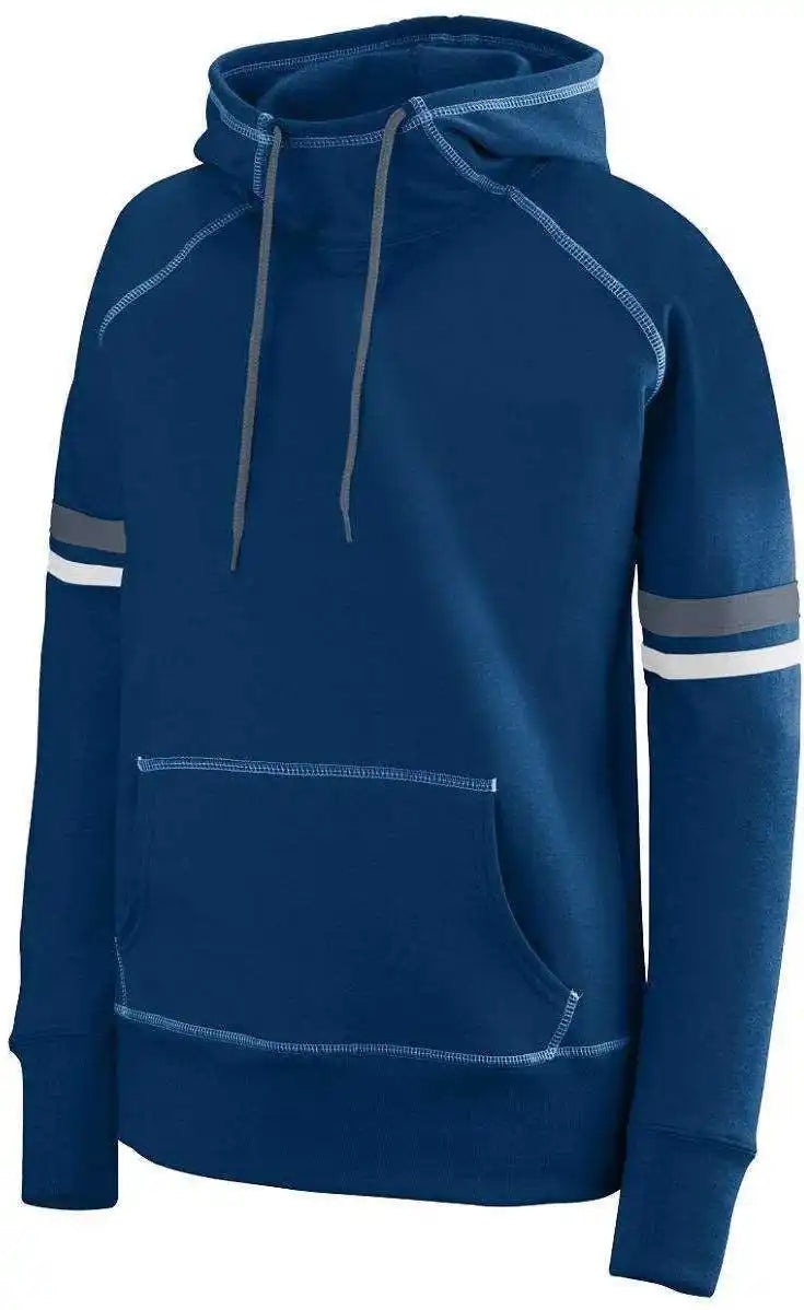 Augusta 5440 Ladies Spry Hoody Navy White Graphite