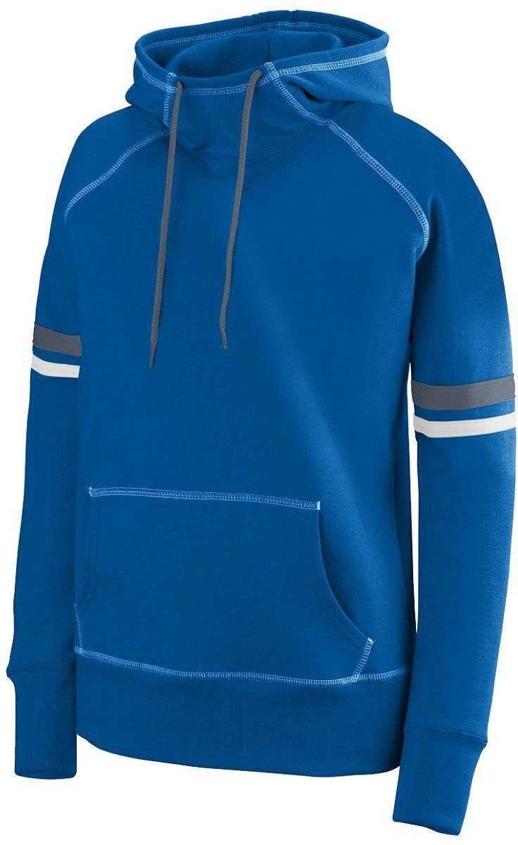 Augusta 5440 Ladies Spry Hoody - Royal White Graphite