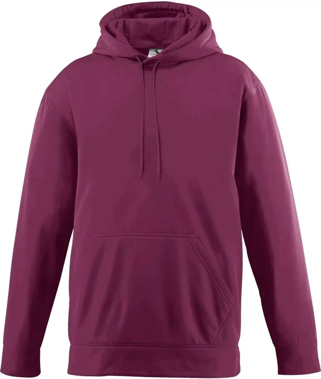 Augusta 5506 Wicking Fleece Hooded Sweatshirt - Youth - Maroon