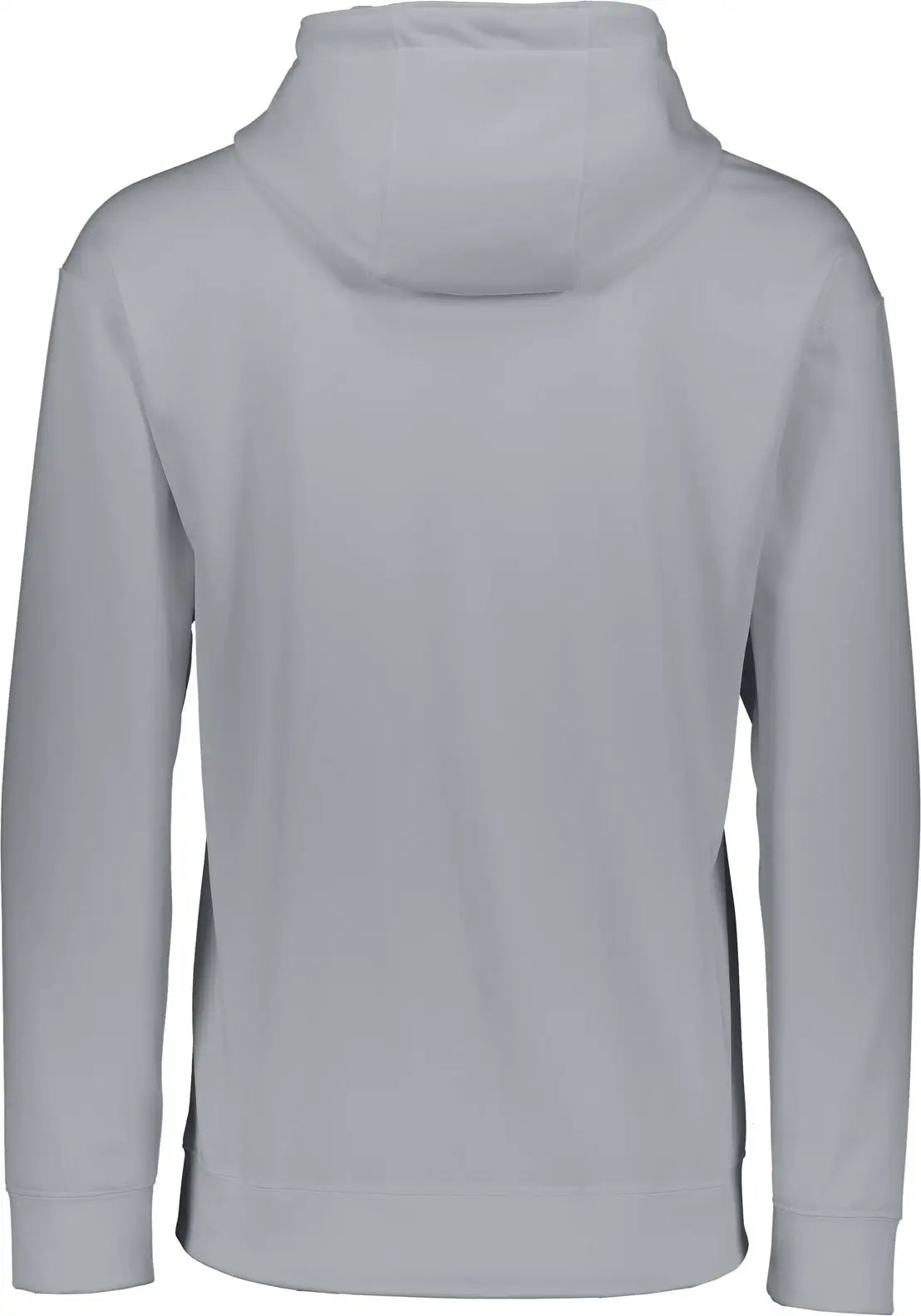 Augusta 5506 Youth Wicking Fleece Hooded Sweatshirt - Athletic Gray