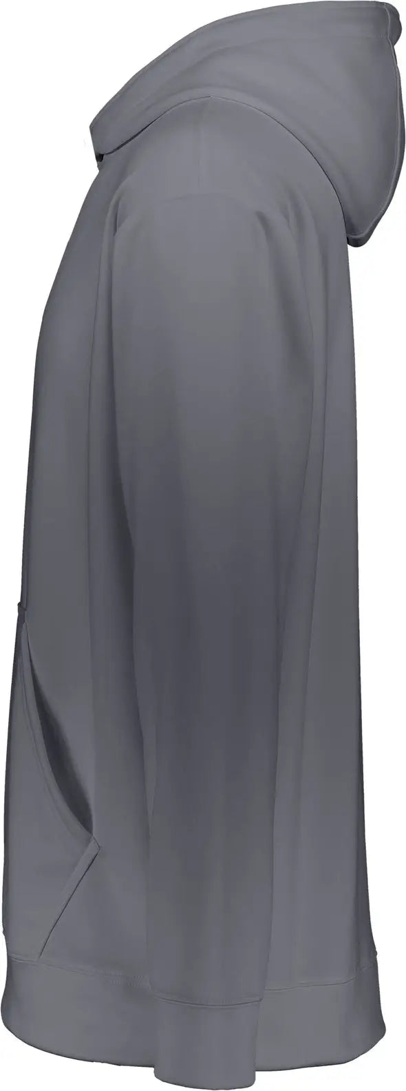 Augusta 5506 Youth Wicking Fleece Hooded Sweatshirt - Graphite