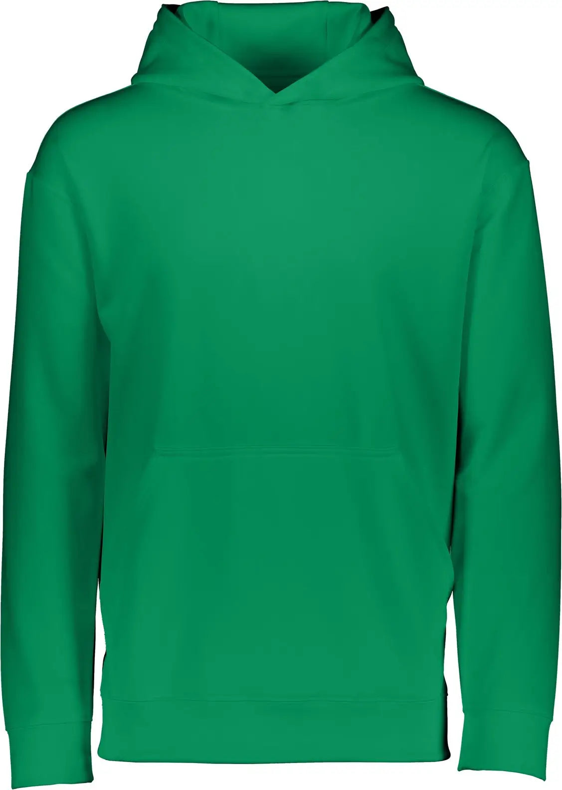 Augusta 5506 Youth Wicking Fleece Hooded Sweatshirt - Kelly