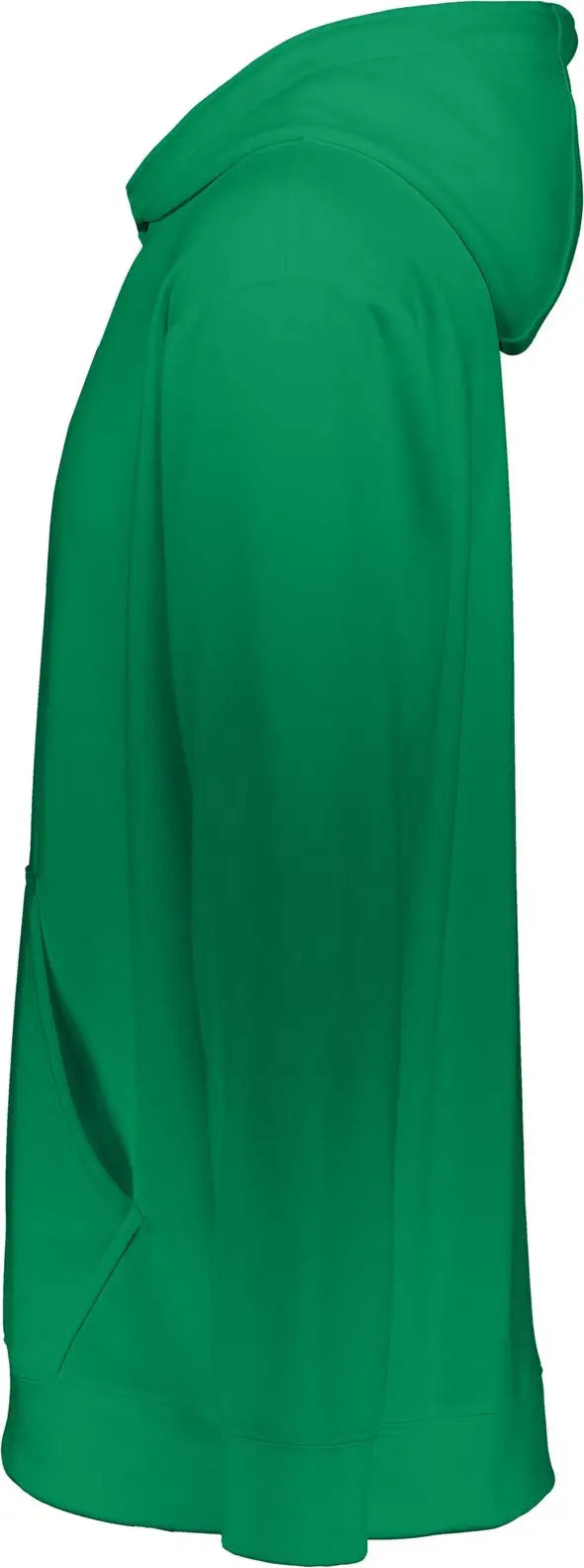 Augusta 5506 Youth Wicking Fleece Hooded Sweatshirt - Kelly