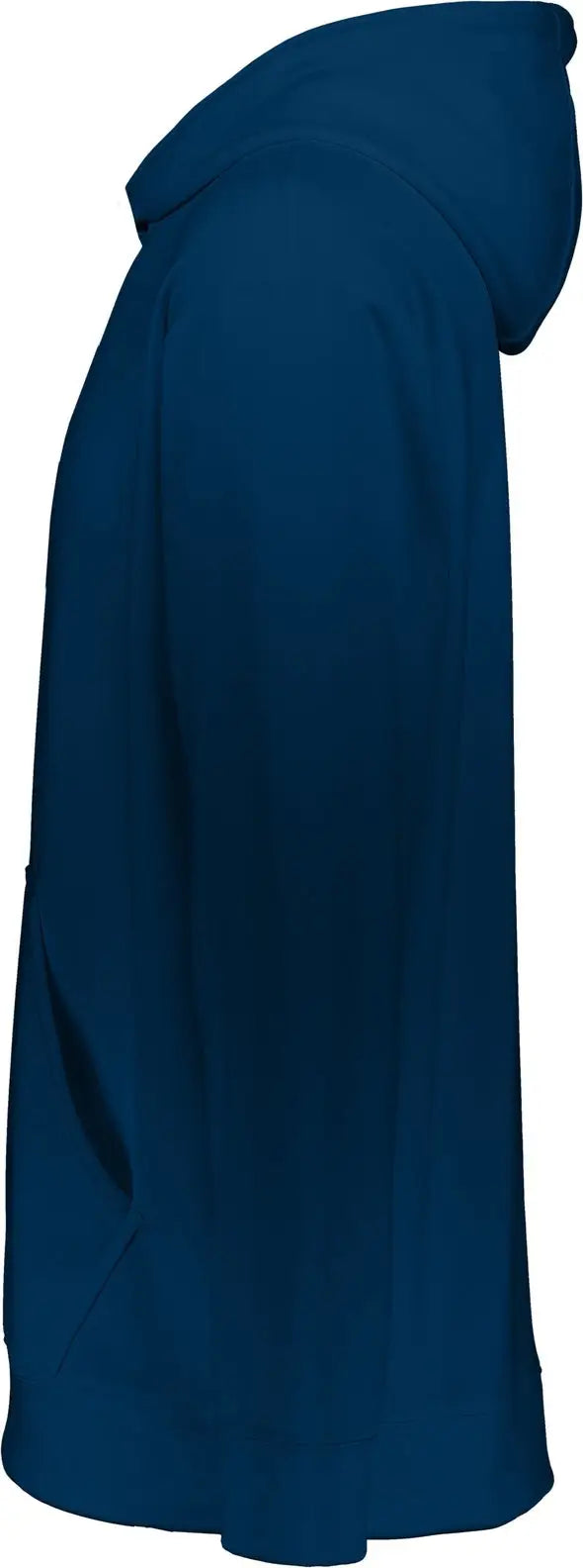 Augusta 5506 Youth Wicking Fleece Hooded Sweatshirt - Navy