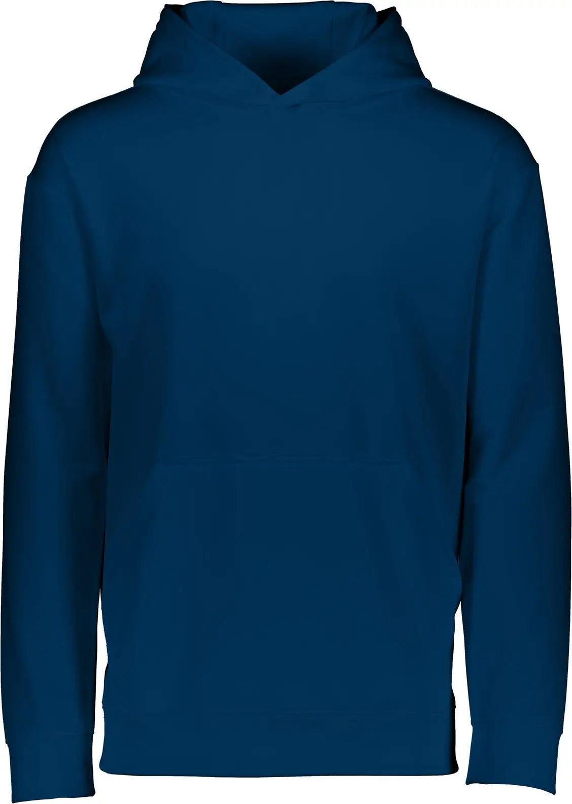 Augusta 5506 Youth Wicking Fleece Hooded Sweatshirt - Navy