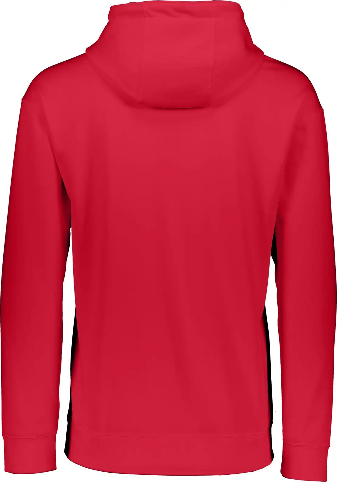 Augusta 5506 Youth Wicking Fleece Hooded Sweatshirt - Red