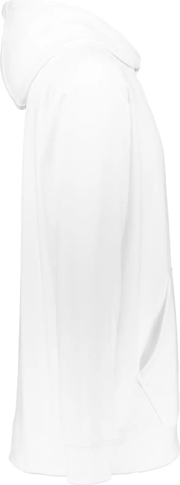 Augusta 5506 Youth Wicking Fleece Hooded Sweatshirt - White
