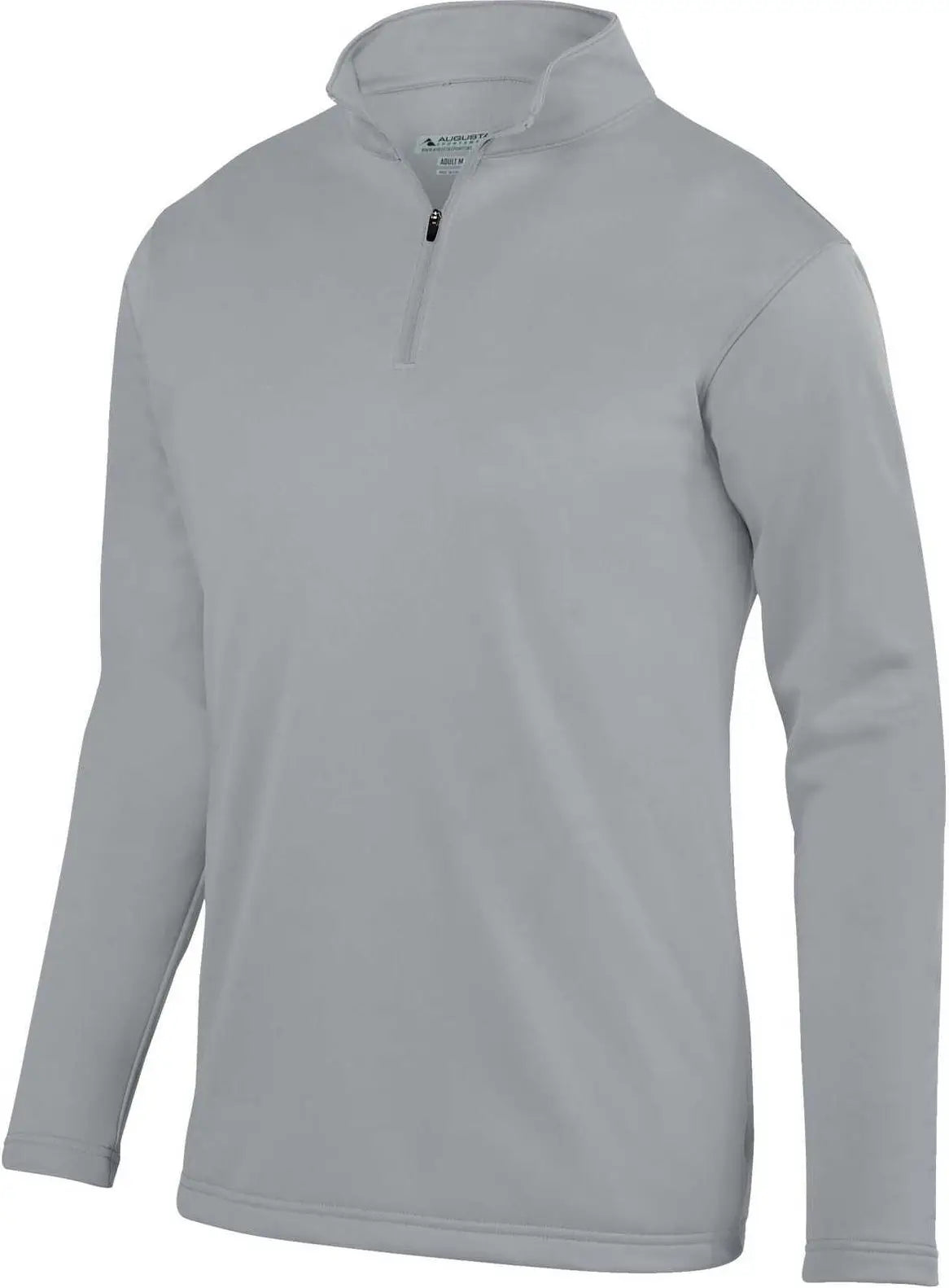 Augusta 5508 Youth Wicking Fleece Pullover - Athletic Gray