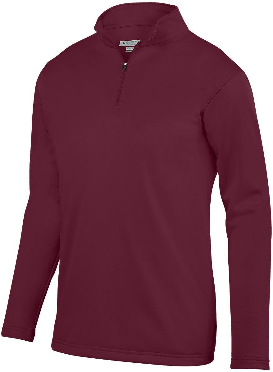 Augusta 5508 Youth Wicking Fleece Pullover - Maroon - s