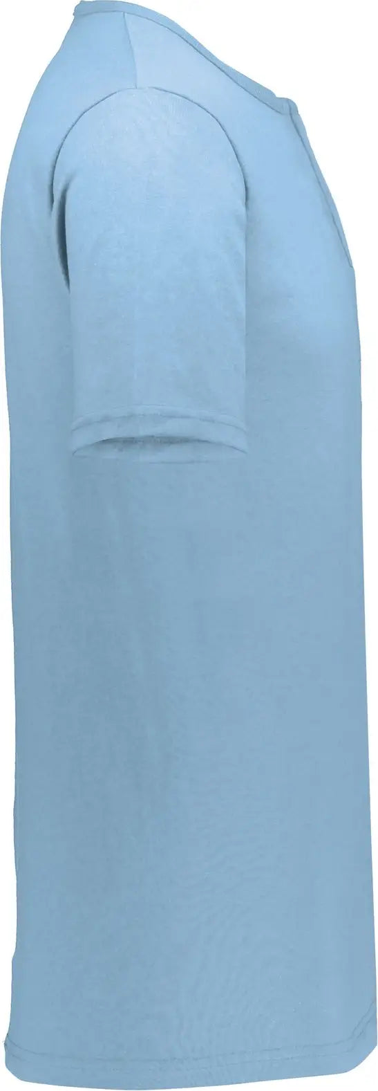 Augusta 580 Adult Two-button Baseball Jersey - Light Blue