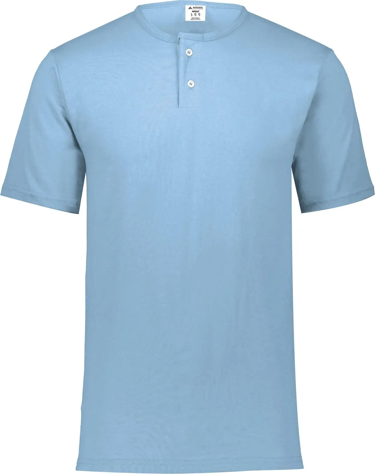 Augusta 580 Adult Two-button Baseball Jersey - Light Blue - s