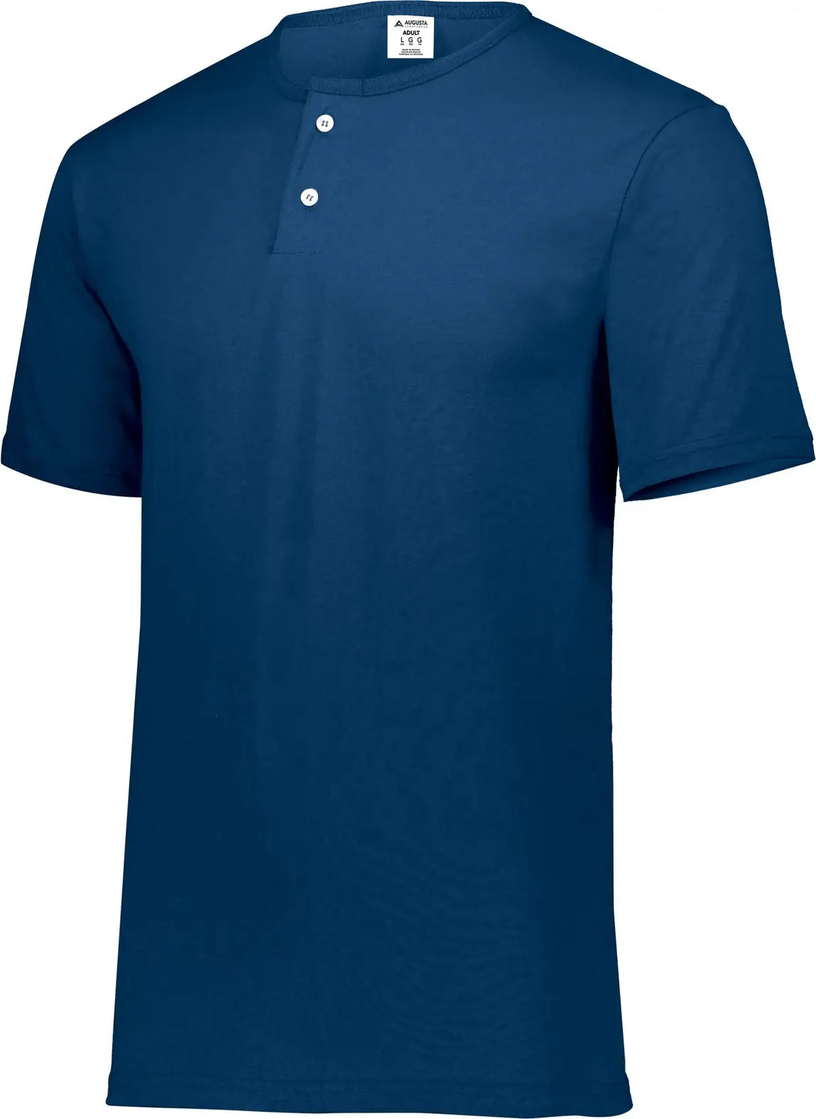 Augusta 580 Adult Two-button Baseball Jersey - Navy - s