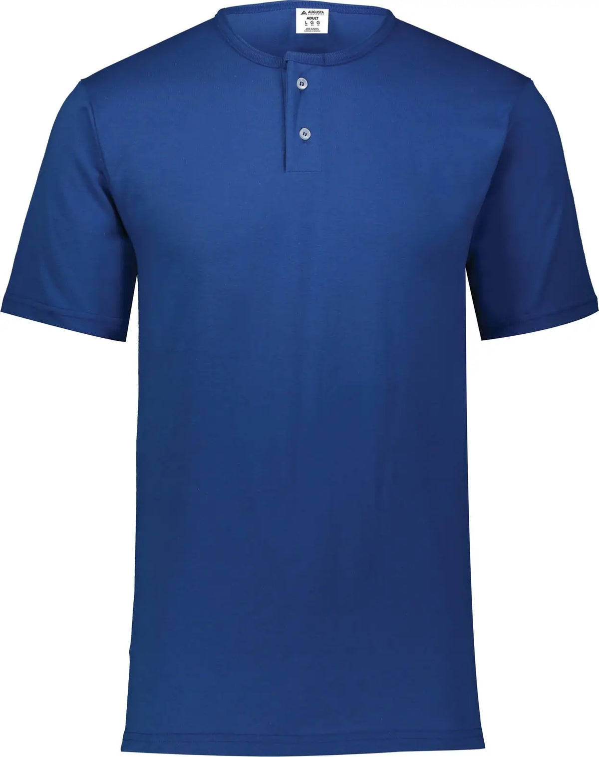 Augusta 580 Adult Two-button Baseball Jersey - Royal