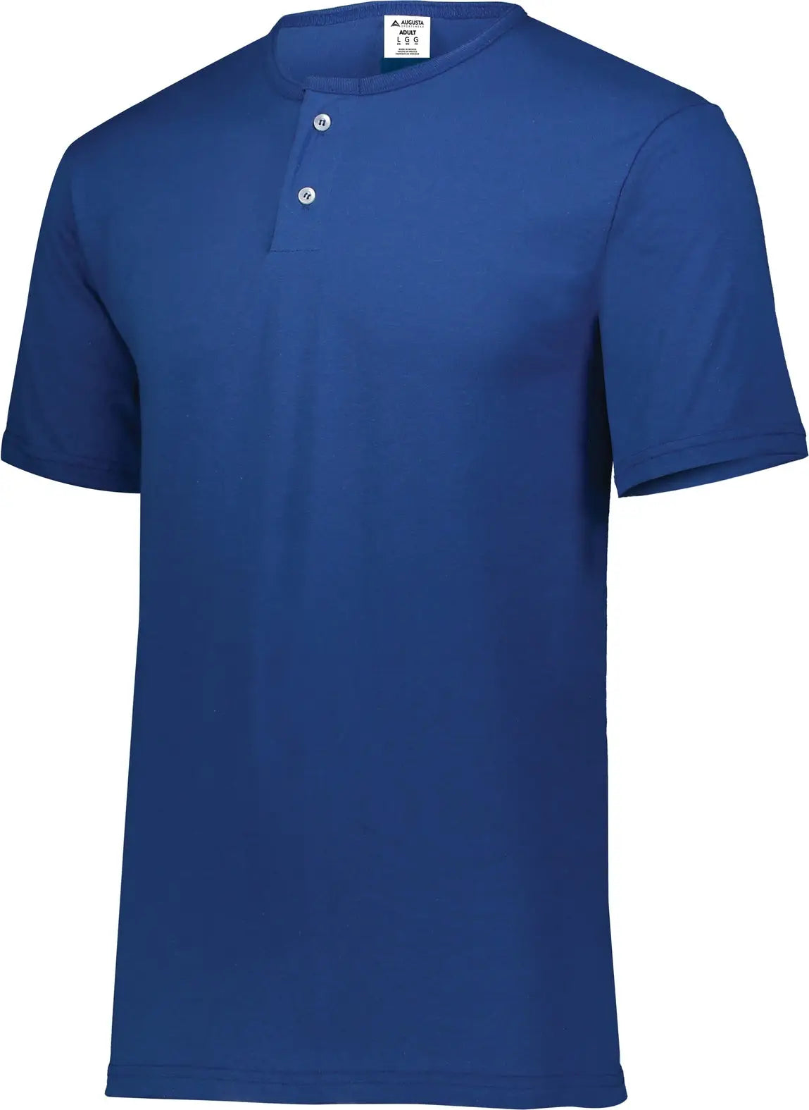 Augusta 580 Adult Two-button Baseball Jersey - Royal - s