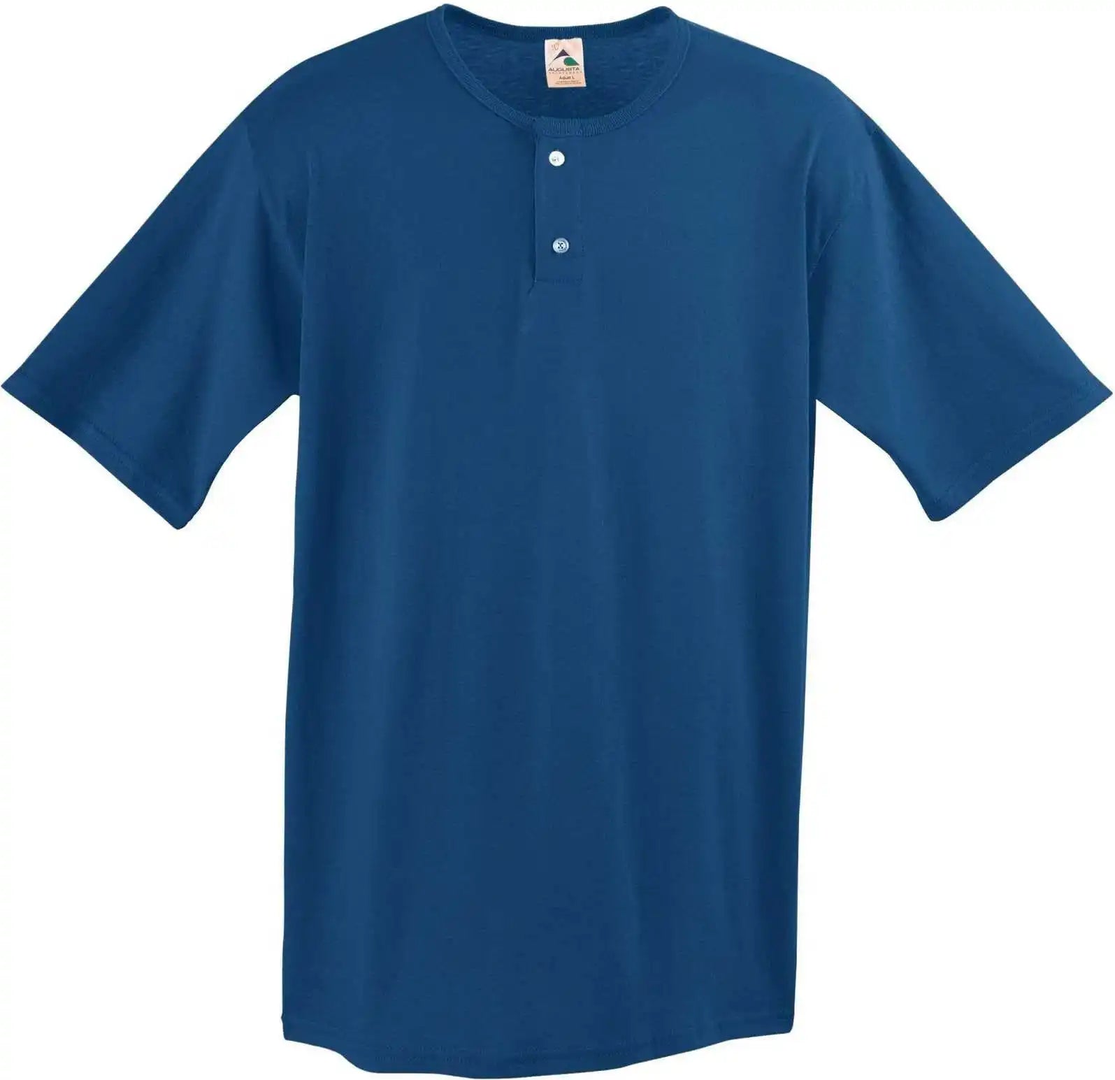 Augusta 580 Two-button Baseball Jersey - Navy