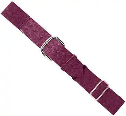 Augusta 6001 Elastic Baseball Belt Adult Maroon / Belt to 41 1/2’’