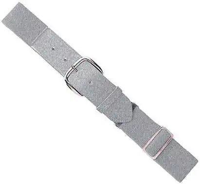 Augusta 6001 Elastic Baseball Belt Adult Silver Gray / Belt to 41 1/2’’