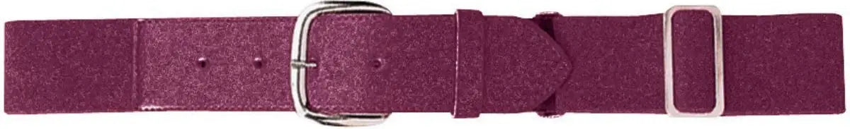 Augusta 6001 Elastic Baseball Belt - Maroon - Adult