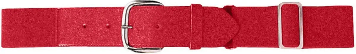 Augusta 6001 Elastic Baseball Belt - Red - Adult