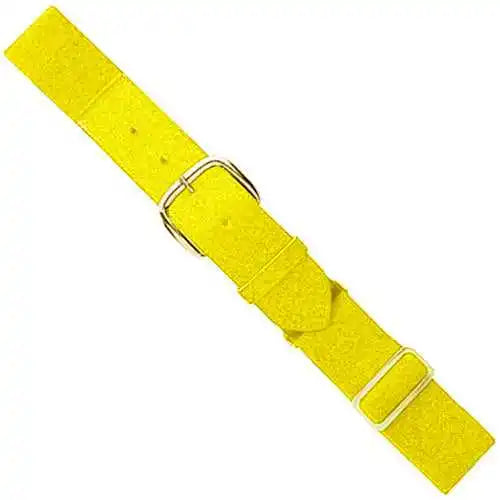 Augusta 6002 Elastic Baseball Belt - Youth - Power Yellow - Belt to 32