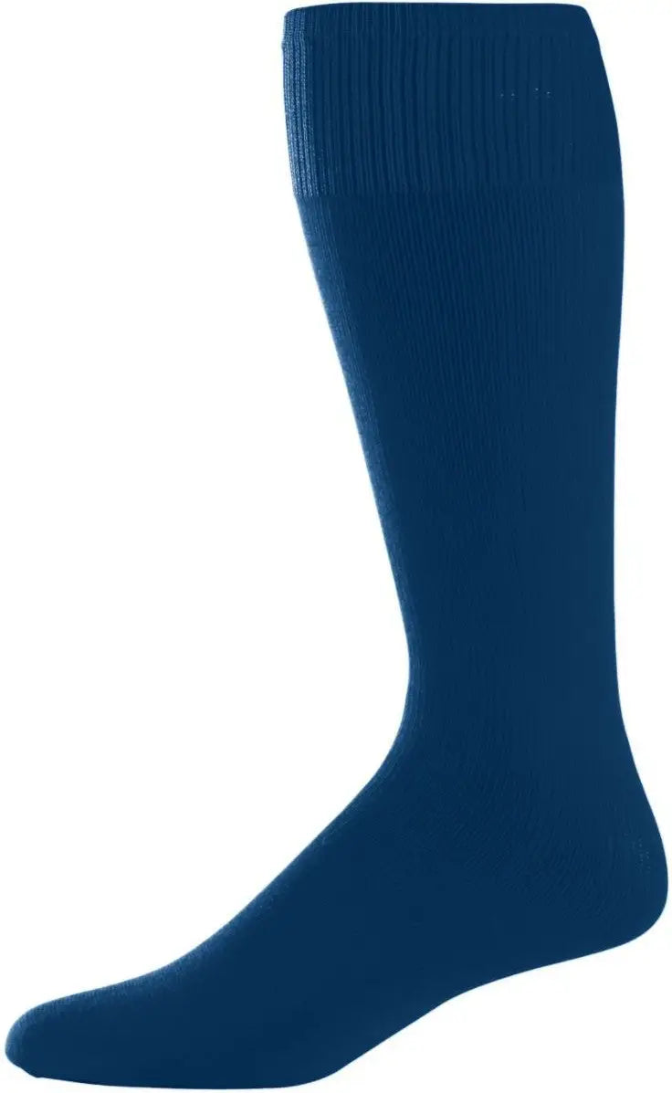 Augusta 6020 Game Knee High Socks - Navy - Youth
