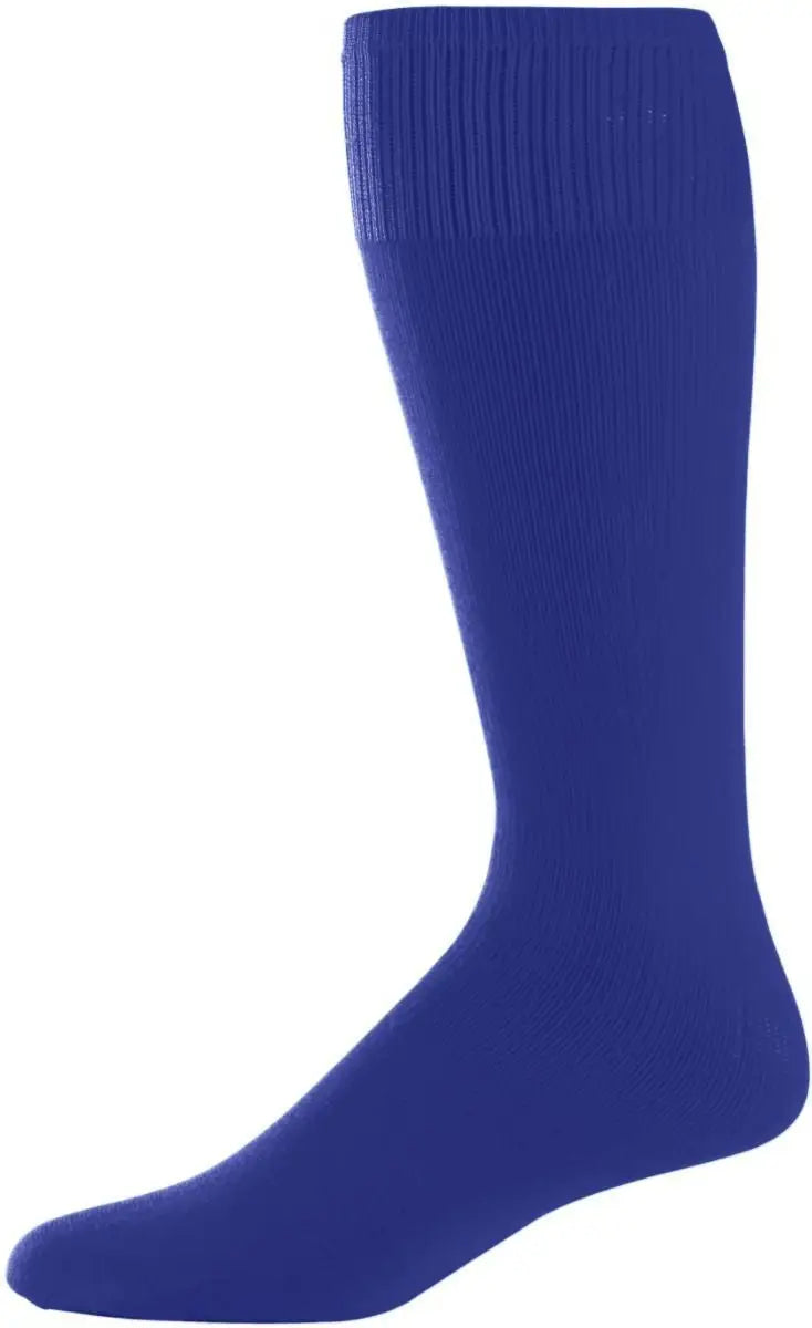 Augusta 6020 Game Knee High Socks - Purple - Youth