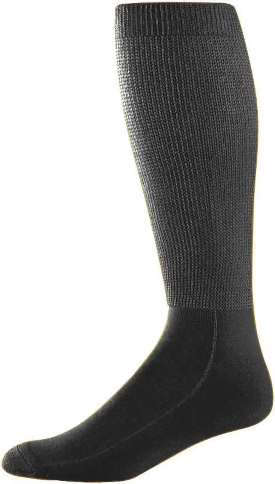 Augusta 6085 Wicking Athletic Knee High Socks Black