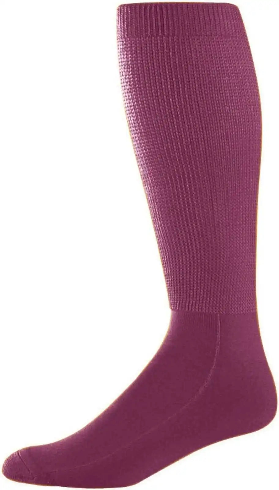 Augusta 6085 Wicking Athletic Knee High Socks Maroon