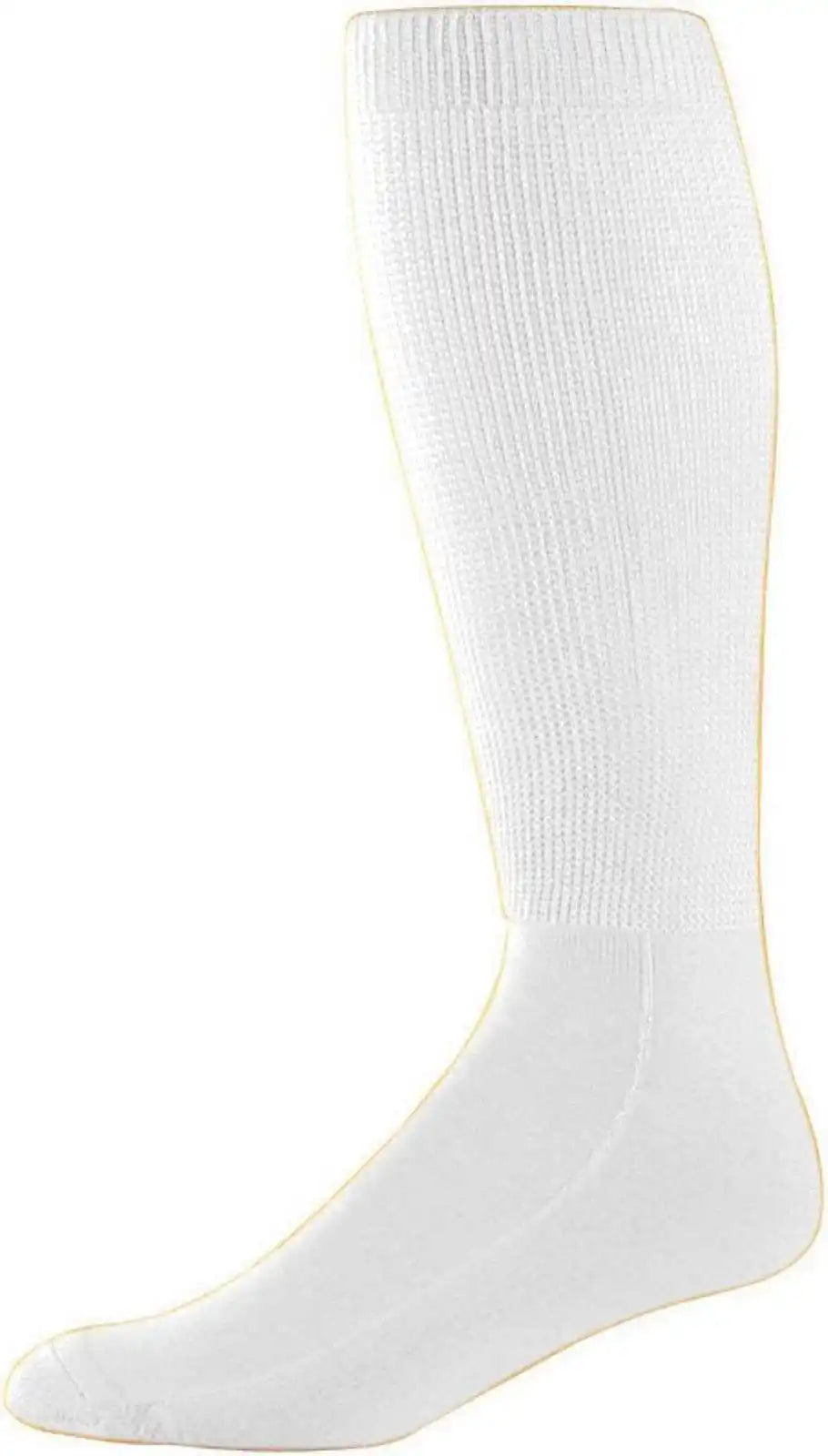 Augusta 6085 Wicking Athletic Knee High Socks - White