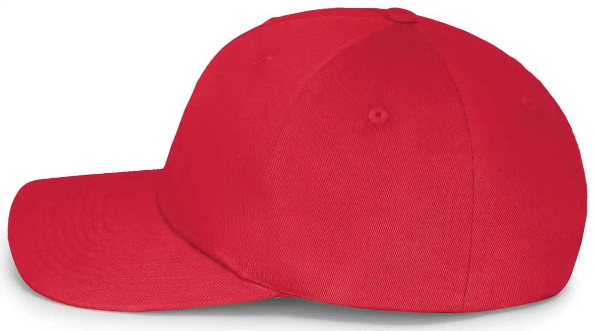 Augusta 6204 Six-panel Cotton Twill Low-profile Cap - Red - one Size Fits Most