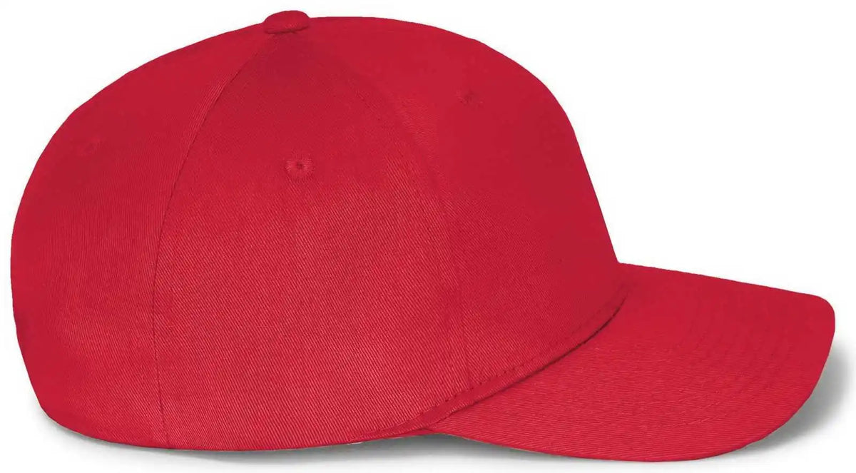 Augusta 6204 Six-panel Cotton Twill Low-profile Cap - Red - one Size Fits Most
