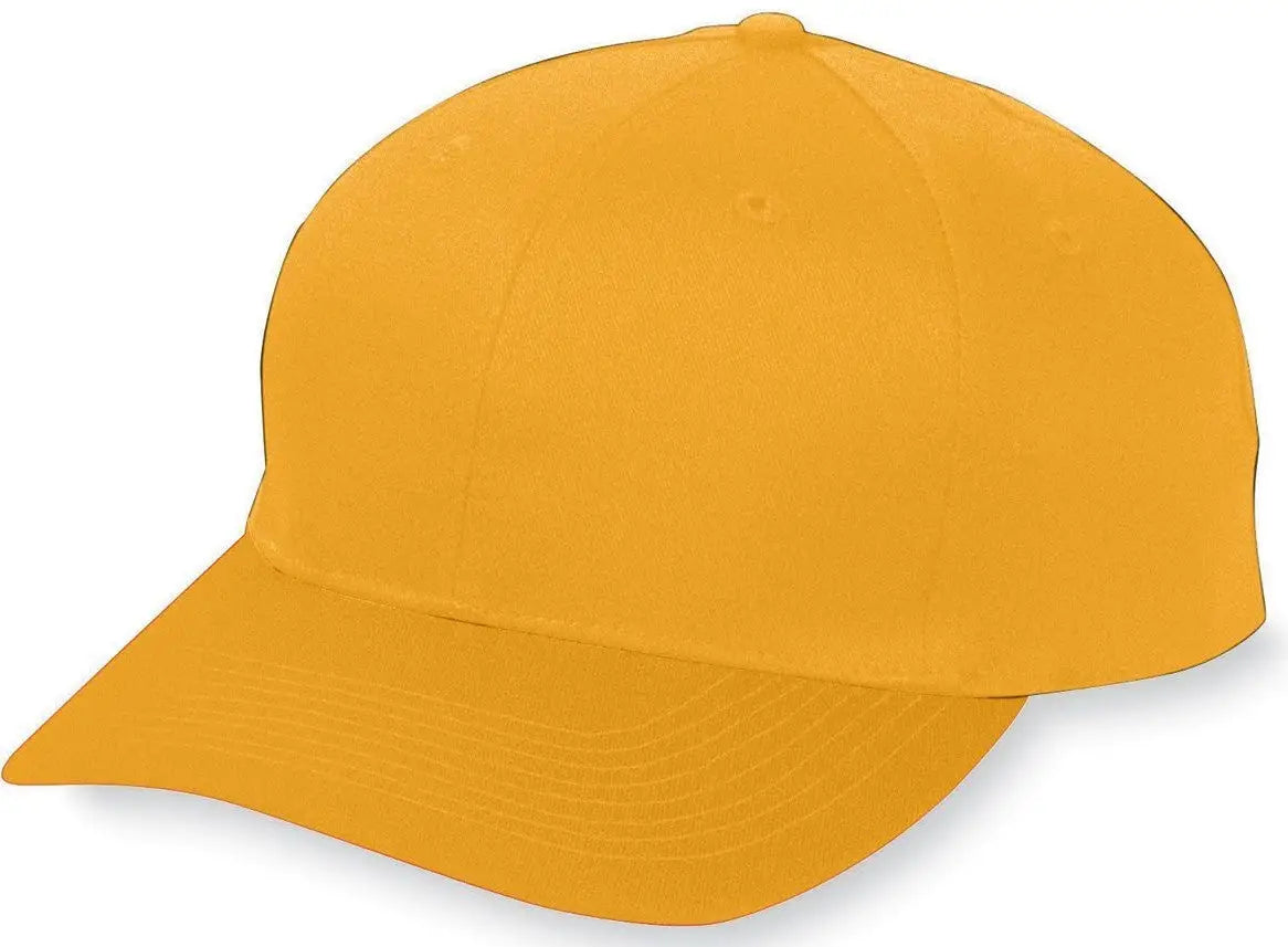 Augusta 6206 Six-panel Cotton Twill Low-profile Cap - Gold