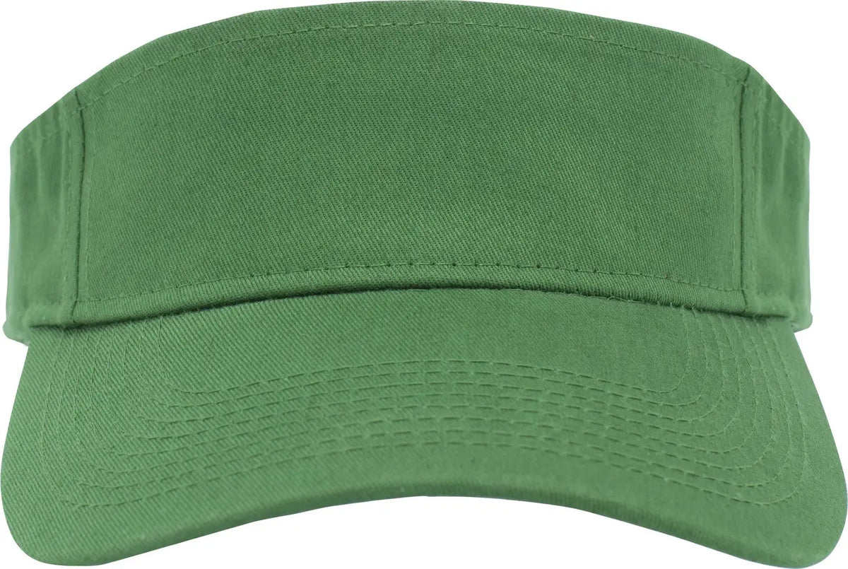 Augusta 6225 Sport Twill Visor - Kelly - one Size Fits Most