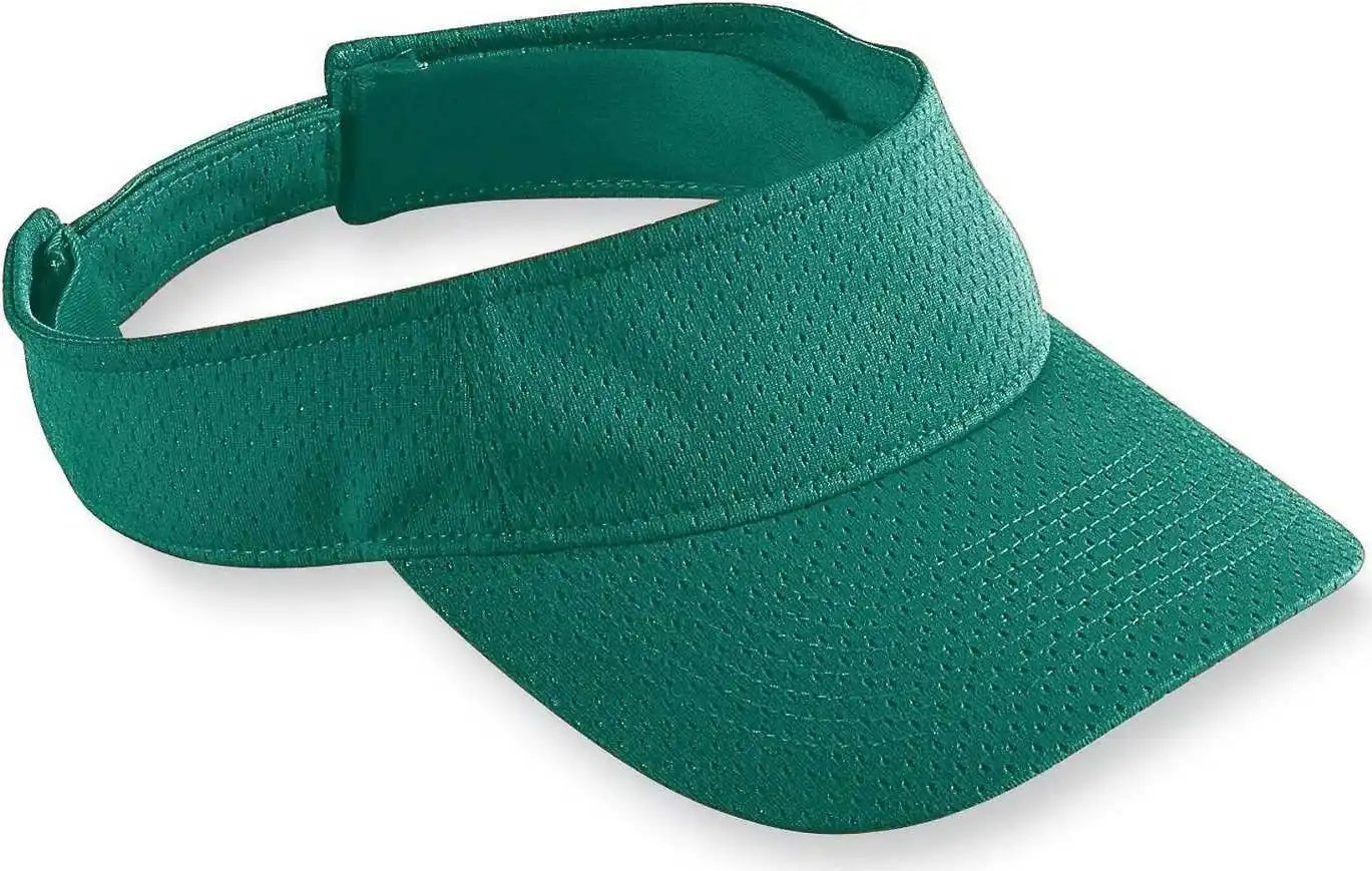 Augusta 6227 Athletic Mesh Visor - Dark Green - Forest / one Size Fits Most