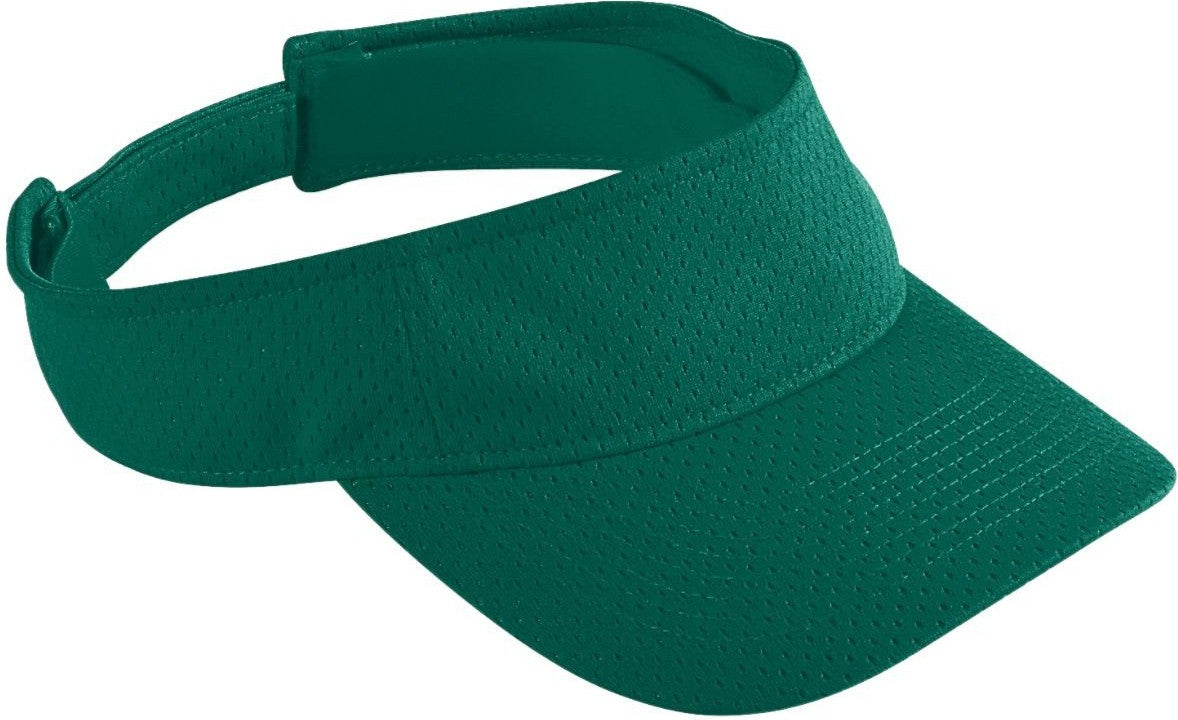 Augusta 6227 Athletic Mesh Visor - Dark Green